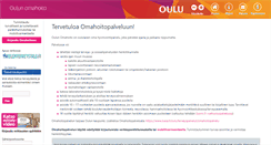 Desktop Screenshot of oulunomahoito.fi